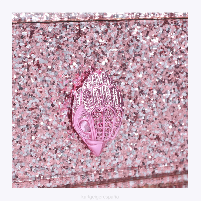 Kurt Geiger mujer bolso de mano london party eagle empapado 2LPR261 | bolsas Rosa palido